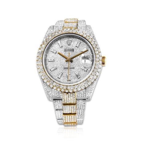 rolex series v|rolex bust down vvs diamonds.